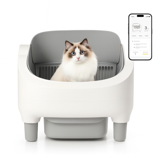 Open 76 – Litière automatique bac ouvert 76 L