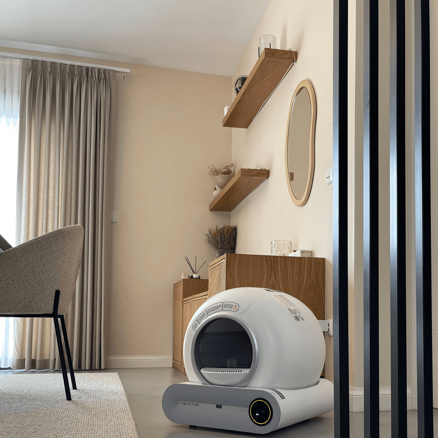 Litière Automatique Connectée Pour Chat