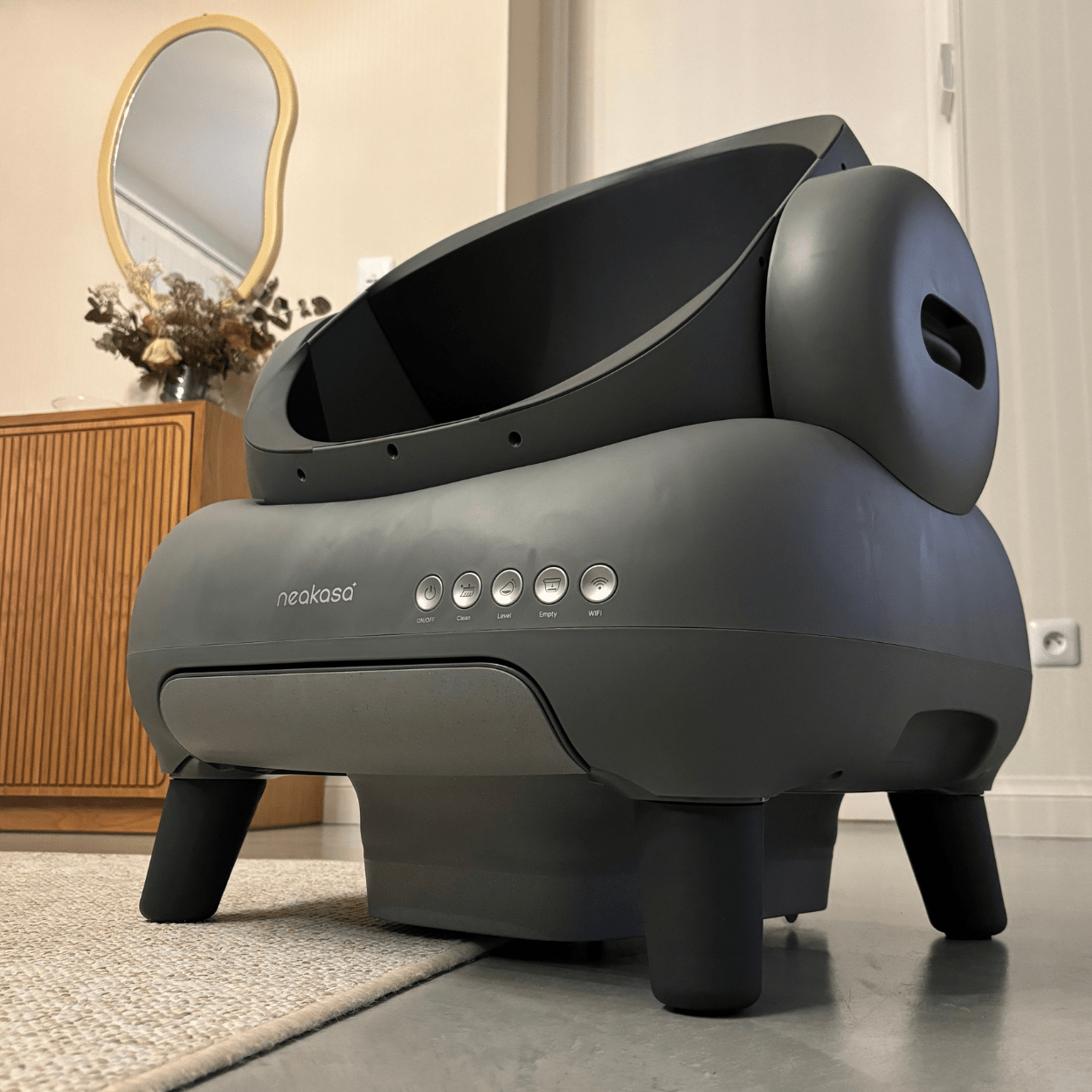 Litière Autonettoyante Connectée - Spécial Grands Chats