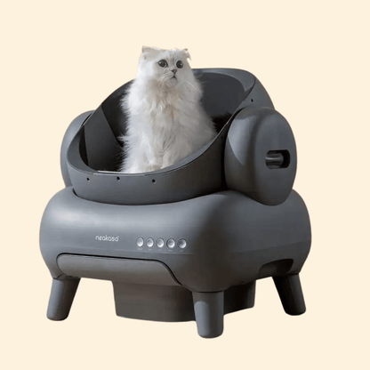 Litière Autonettoyante Connectée - Spécial Grands Chats
